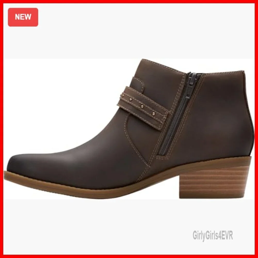 Ankle Boots with Comfort Foam Footbed, Premium Upper, Casual Style